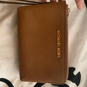 Authentic MK wristlet purse